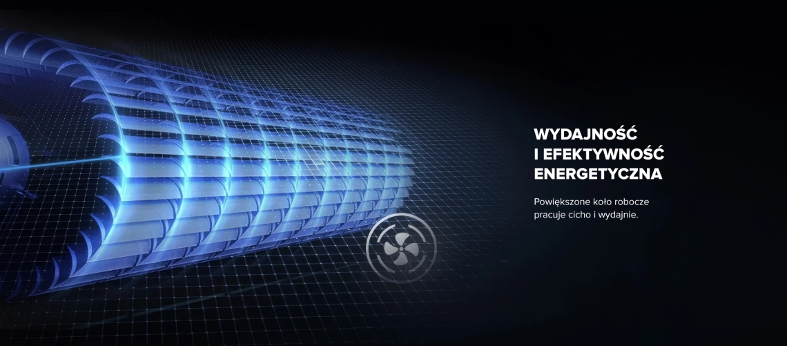 Klimakonwektory ścienne Mycond MHW seria Q z powiększonym wirnikiem