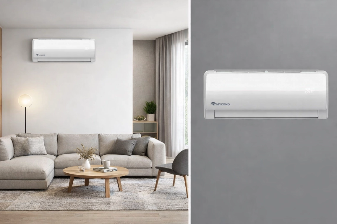 Klimakonwektory ścienne Mycond MHW serii Q do zastosowań wewnętrznych
