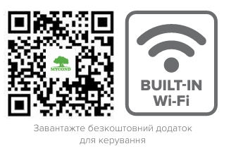 MyCond H:LUMI 300 Wbudowane Wi-Fi do sterowania