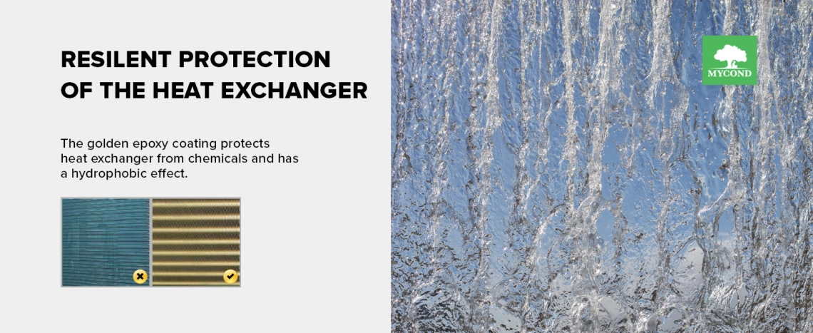MyCond MBA-G Hydrophobic heat exchanger protection