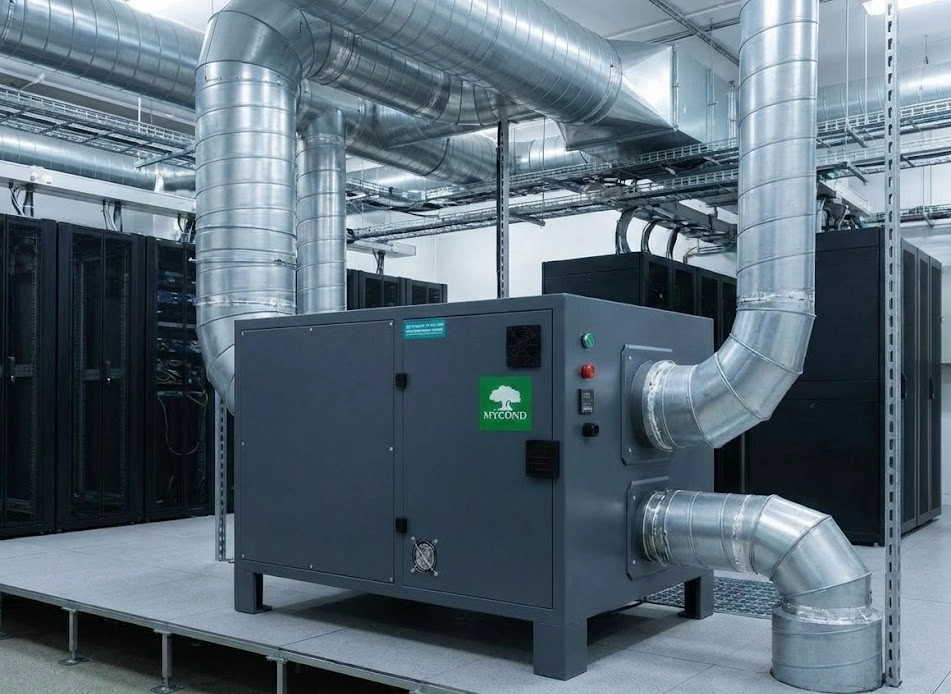 Adsorpcyjny osuszacz powietrza dla kontrolowanych stref produkcyjnych Mycond DESS