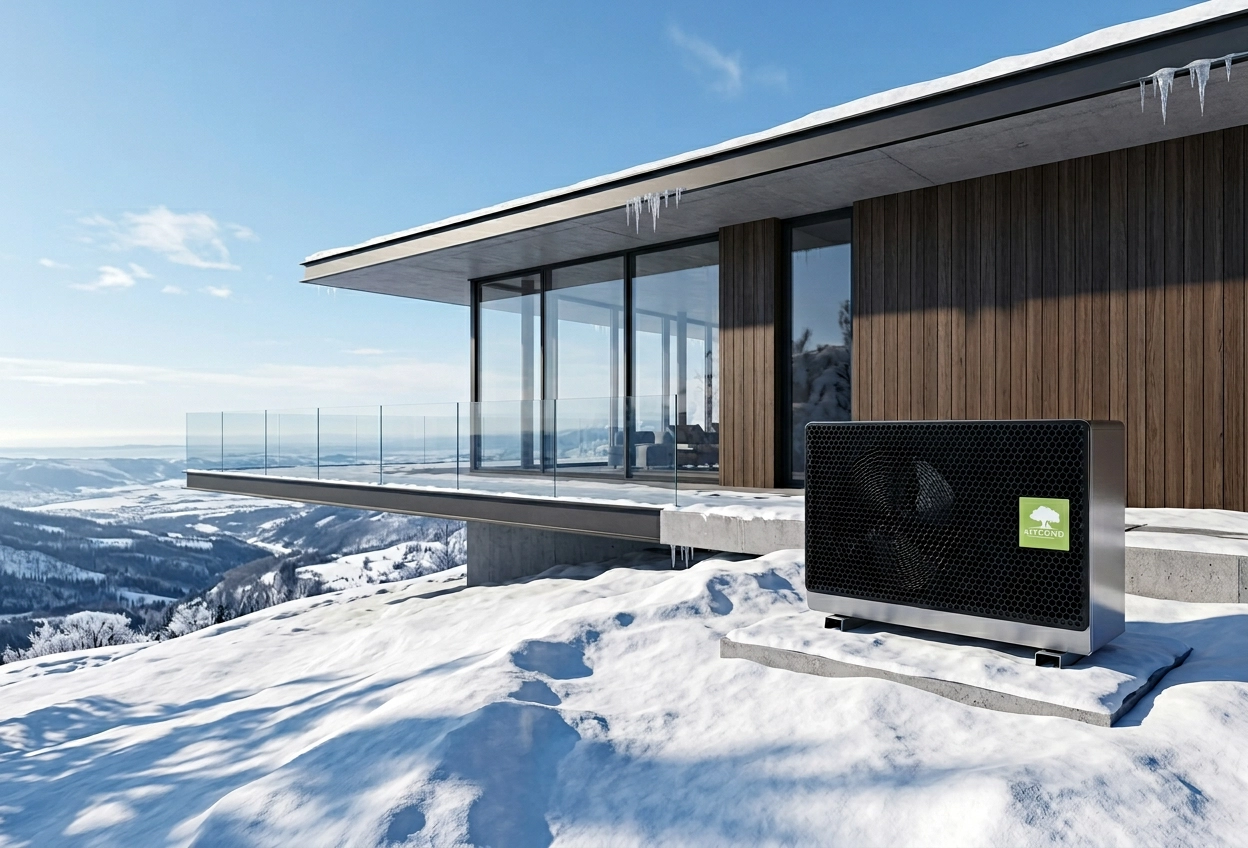 Inwerterowa technologia oszczędzania energii pompy ciepła Mycond BeeSmart