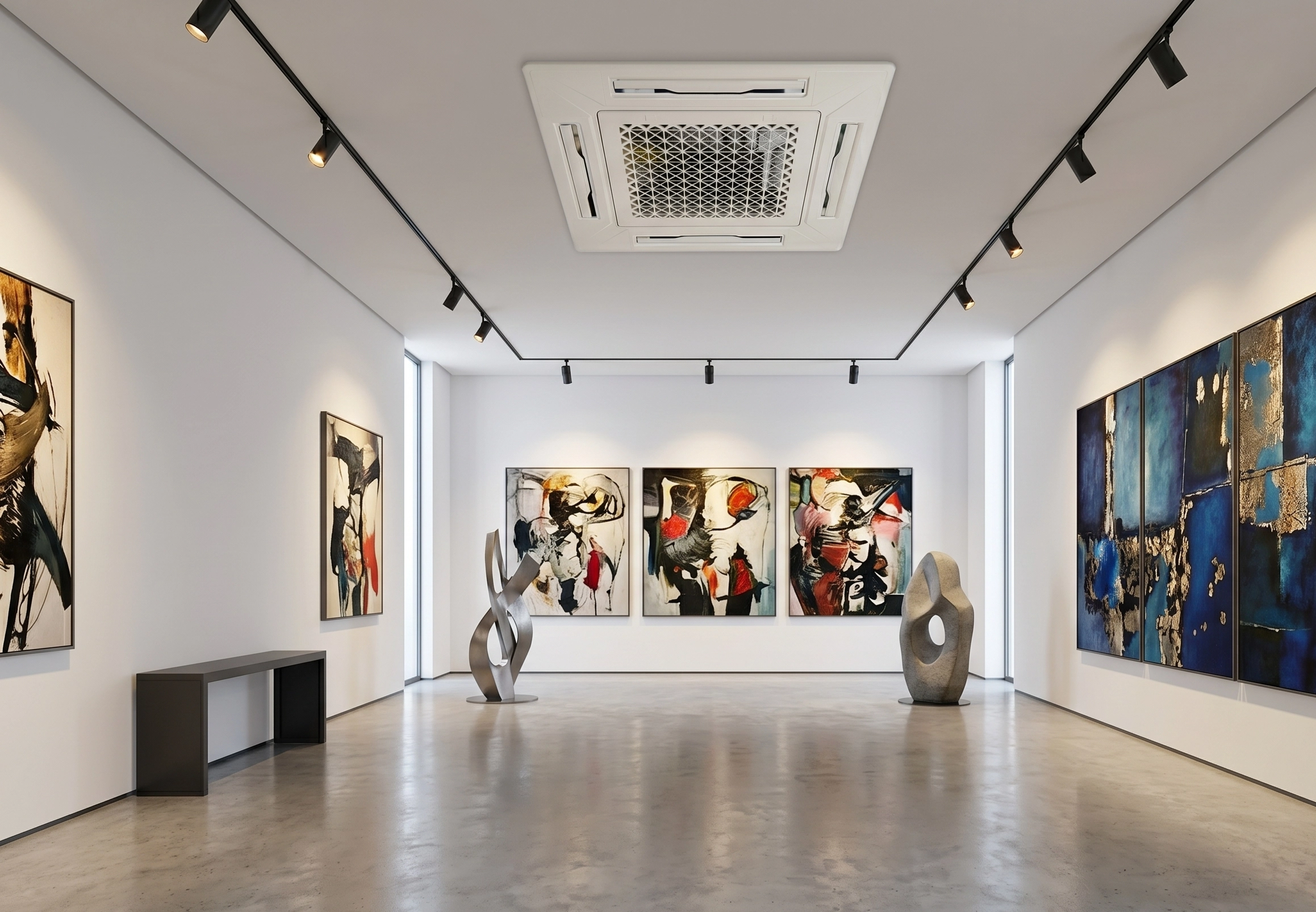 Kasetonowy fan-coil do salon&oacute;w i studi&oacute;w Mycond MCFK T2