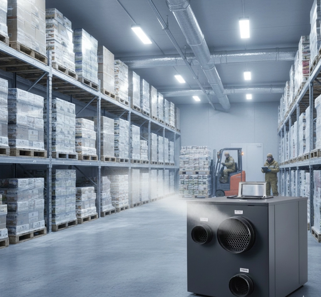 Osuszacz adsorpcyjny powietrza z niską temperaturą rosy Mycond DESS 80