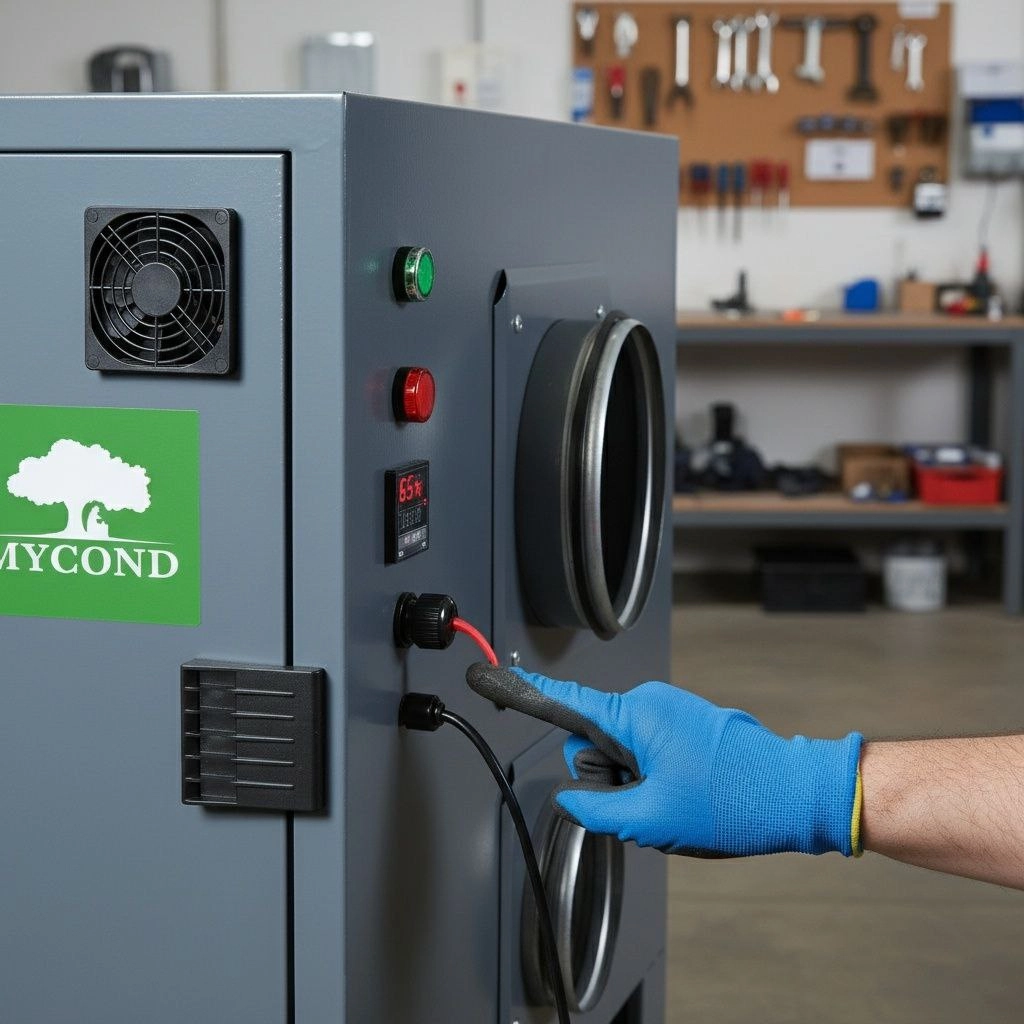 Przemysłowe zastosowanie adsorbcyjnego osuszacza powietrza Mycond DESS