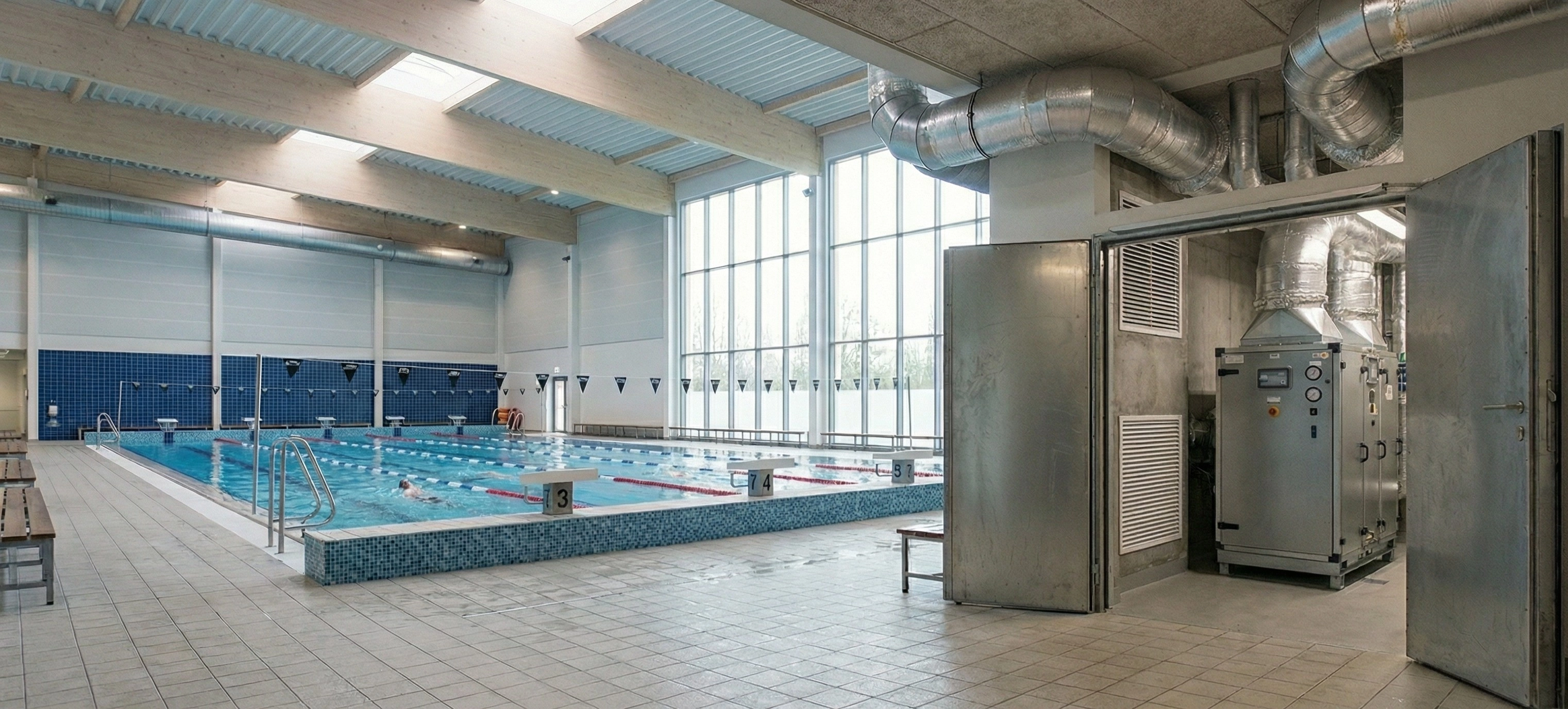 Osuszacz powietrza z antykorozyjnym wymiennikiem ciepła do pracy w wilgotnym środowisku Mycond MID MSP