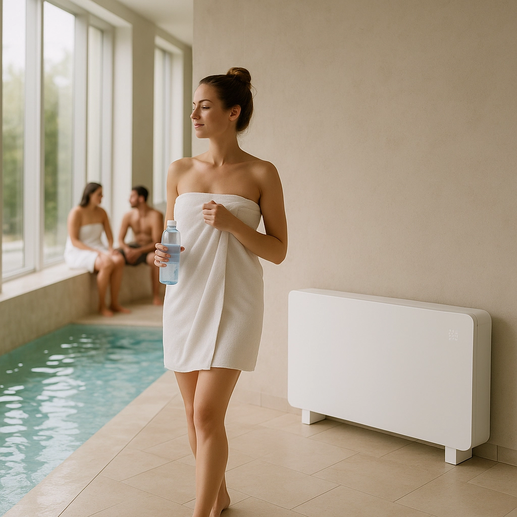 Osuszacz powietrza do basenu energooszczędny z niskim poziomem hałasu Mycond MBA G