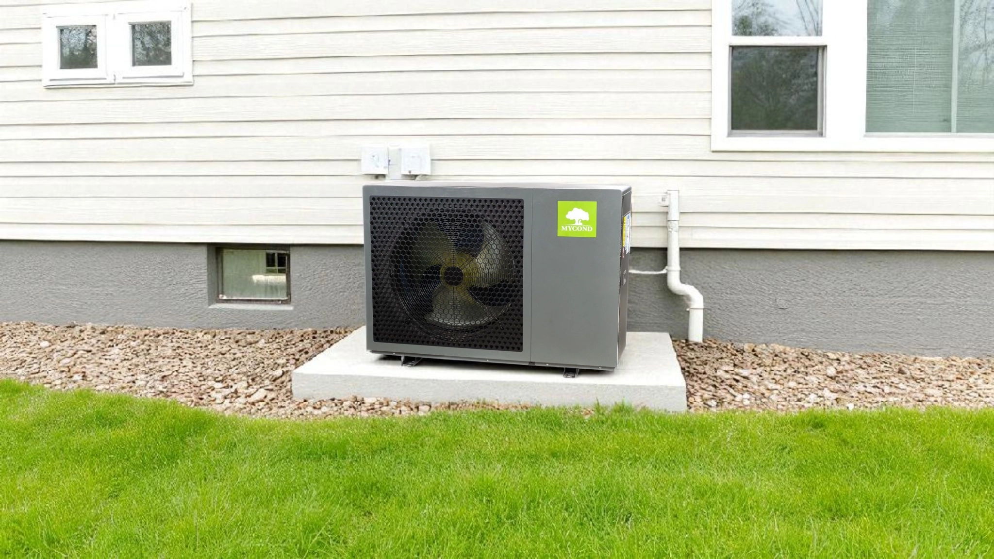 Pompa ciepła Mycond BeeHeat z automatycznym sterowaniem pracy.