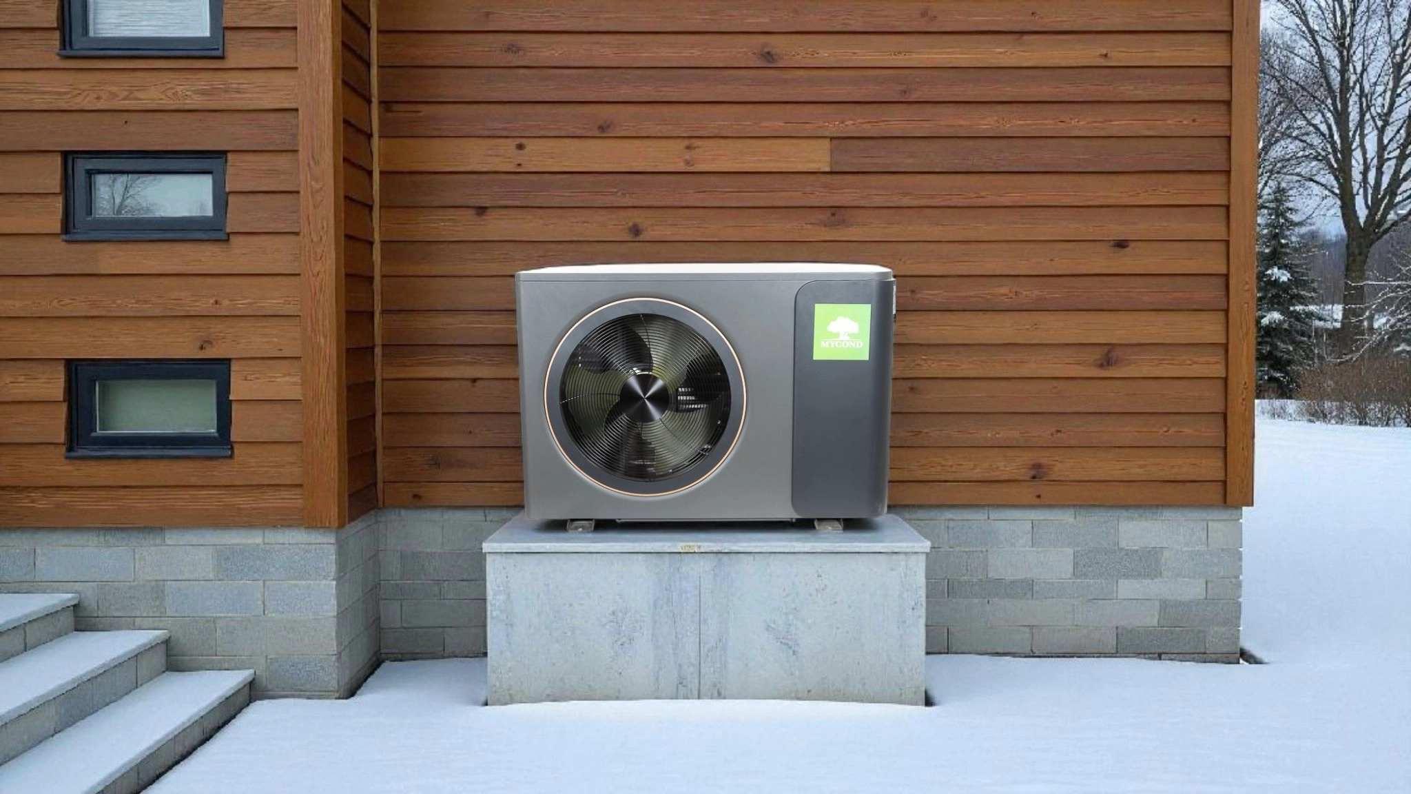 Pompa ciepła chłodzenie latem i ogrzewanie zimą Mycond MBasic