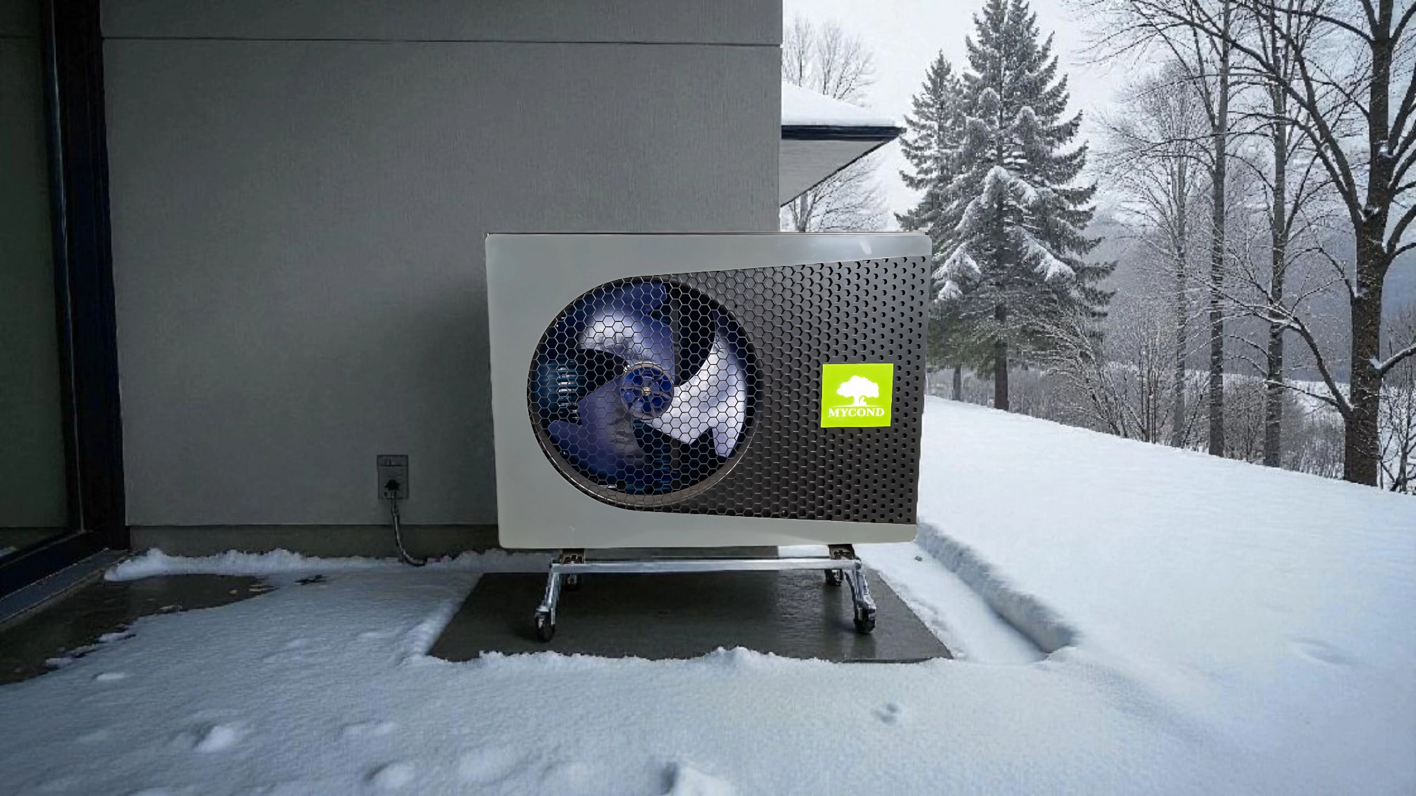 Pompa ciepła dla systemu fan coil Mycond BeeThermic