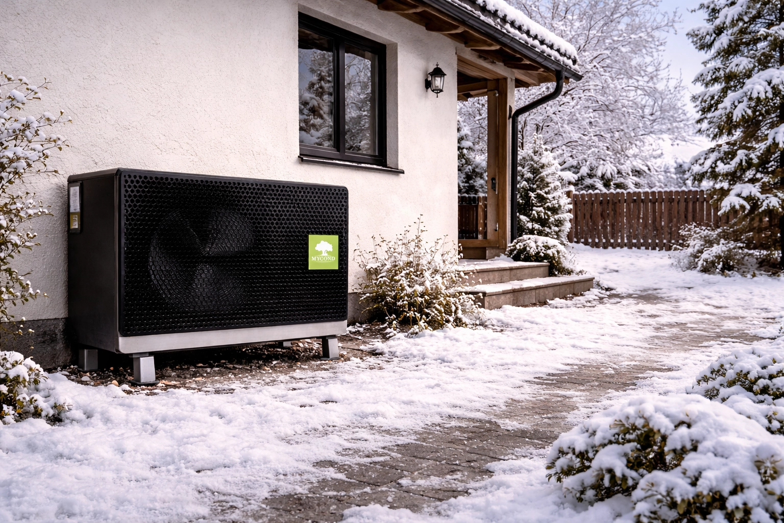 Pompa ciepła zapewniająca zr&oacute;wnoważoną pracę systemu Mycond BeeSmart
