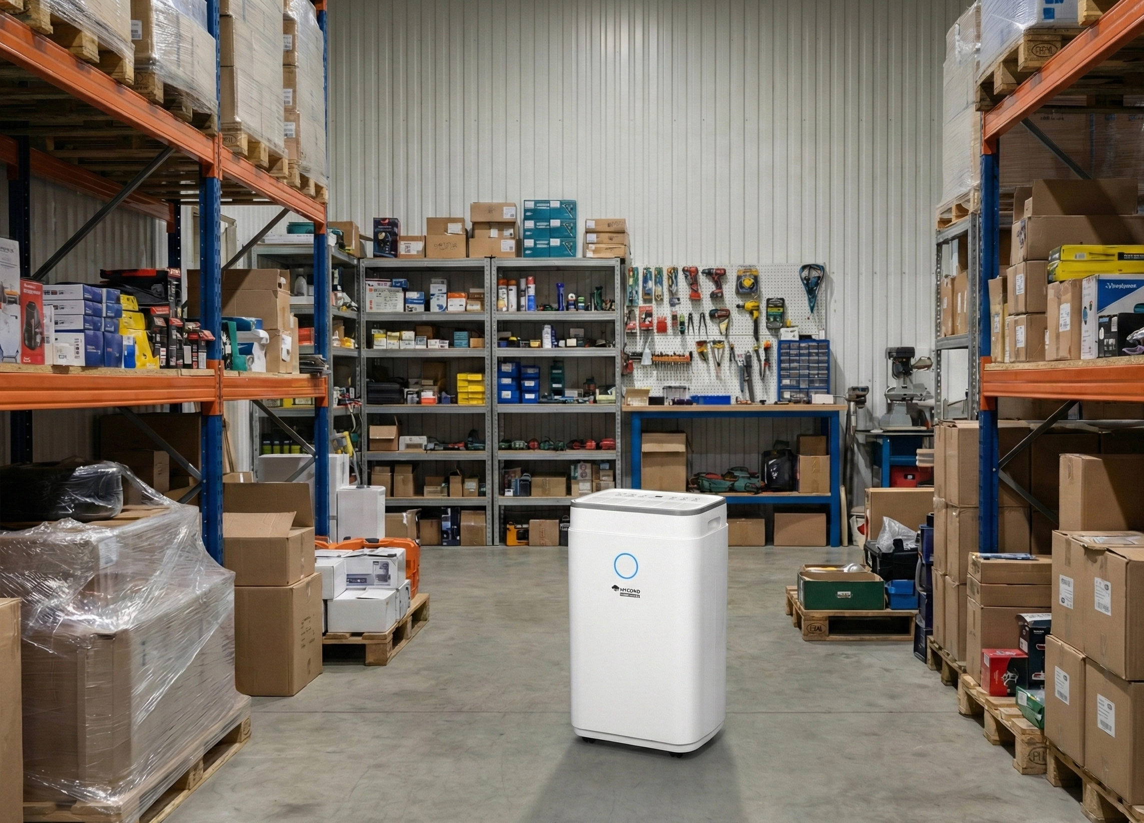 Systemy osuszania dla magazyn&oacute;w &ndash; ochrona towar&oacute;w i urządzeń przed wilgocią