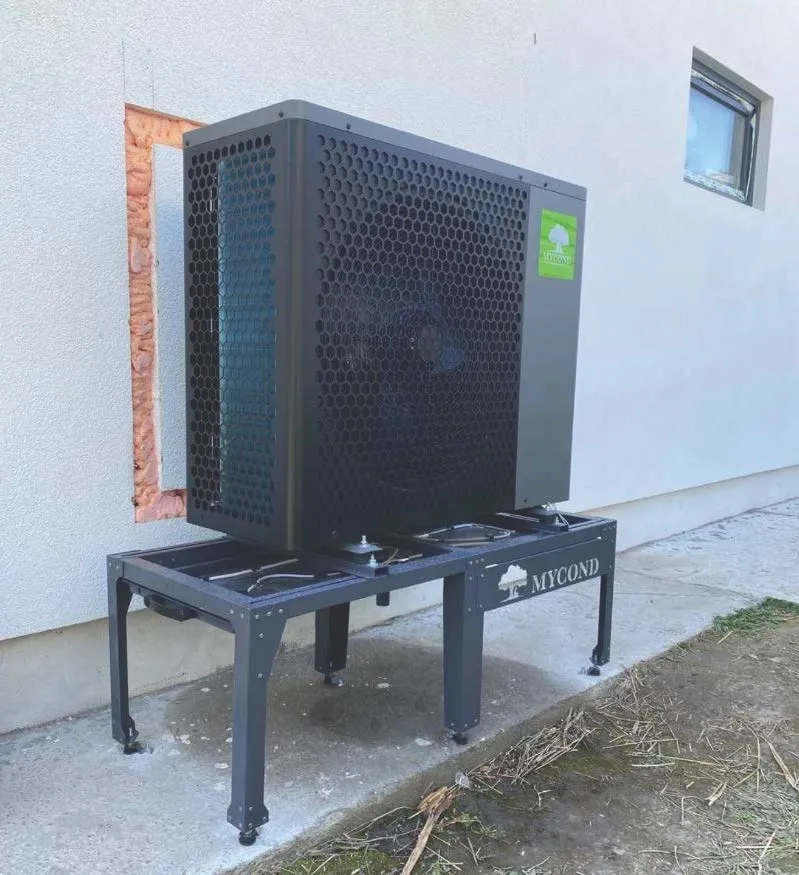 Ogrzewanie domu mieszkalnego za pomocą pompy ciepła Mycond BeeHeat Split