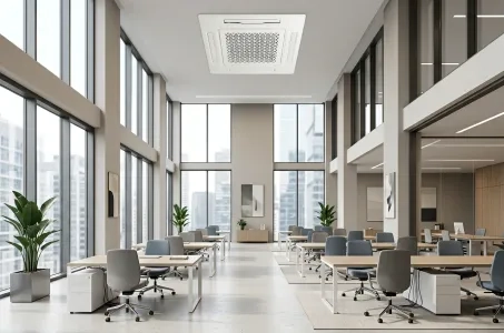 Klimakonwektor kasetonowy czy kanałowy – porównanie oraz jakie marki wybrać dla biura i usług