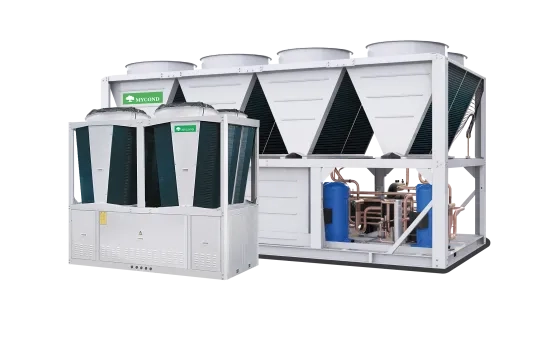 Spiralny agregat chłodniczy o dużej mocy z chłodzeniem powietrznym serii YHE