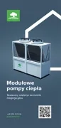 Pompy ciepła modułowe