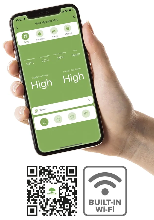 Aplikacja mobilna MyCond MV***I-W
