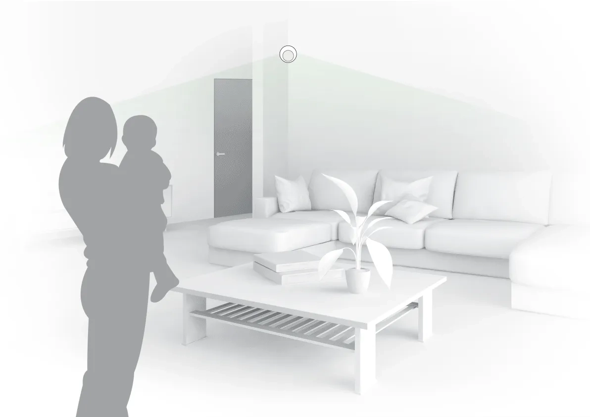 Czujnik ruchu na podczerwień MyCond Zigbee PIR do inteligentnego domu