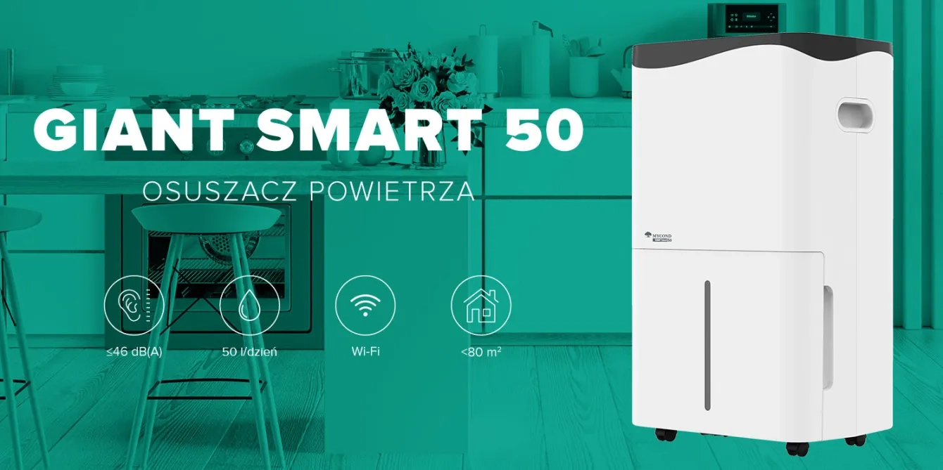 MyCond Giant Smart innowacyjny osuszacz powietrza