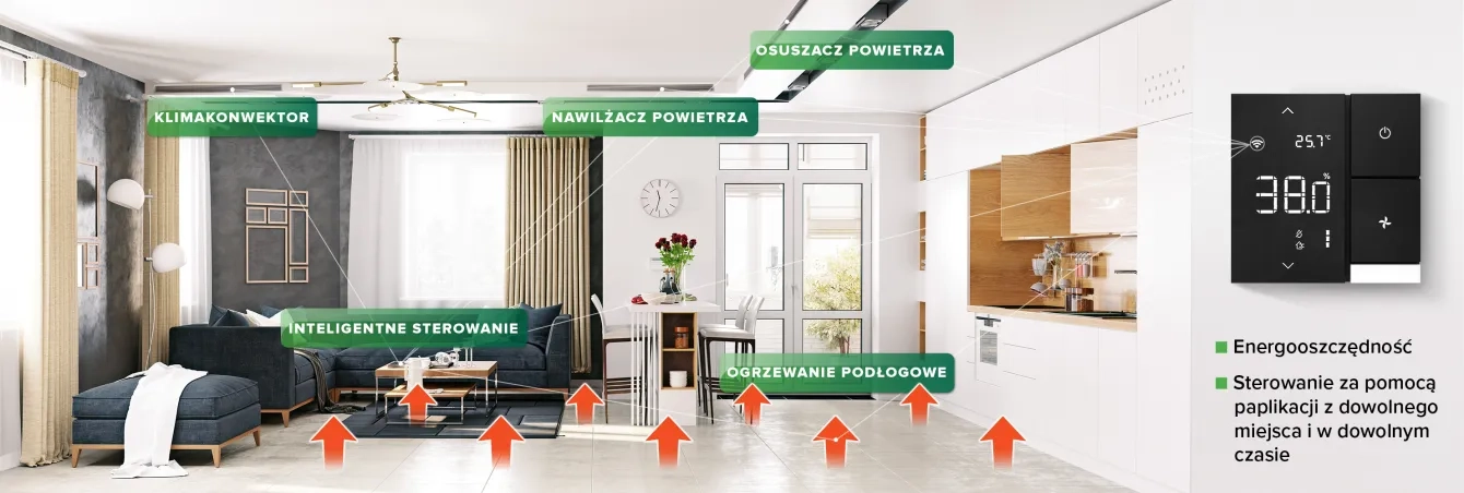 MyCond Link inteligentny higrostat z Wi-Fi