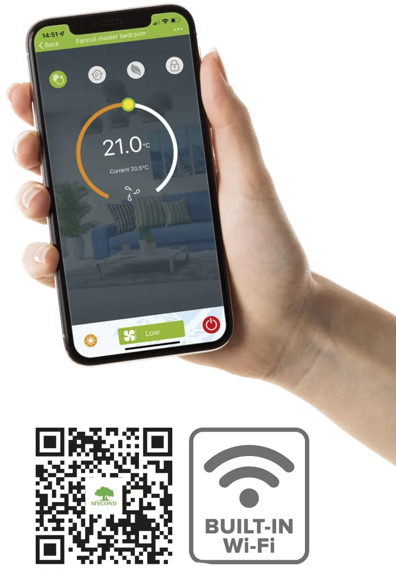 MyCond MVC***-A aplikacja do sterowania centralą wentylacyjną za pomocą telefonu