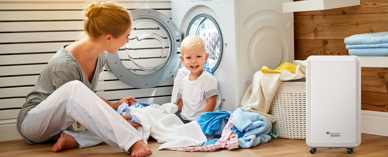 MyCond Roomer Smart 12 nowoczesny i cichy osuszacz powietrza