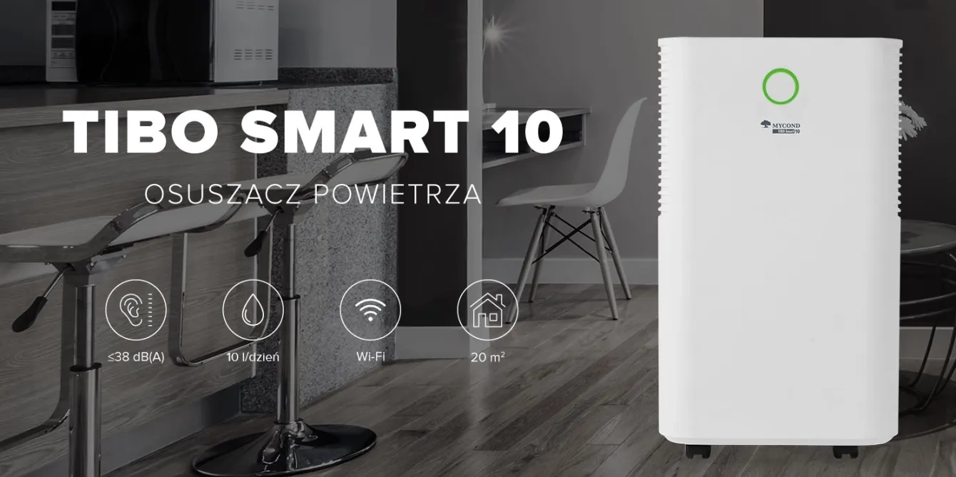 MyCond TIBO Smart 10 ze sterowaniem Wi-Fi i niskim poziomem hałasu