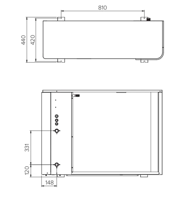Wymiary całkowite MyCond MBasic - 4